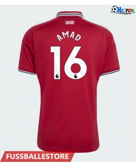 Günstige Manchester United Amad Diallo #16 Heimtrikot 2026-27 Kurzarm